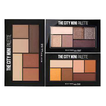 Maybelline New York The City Mini Eyeshadow Palette Makeup, Hi-Rise Sunset, 0.14 oz.