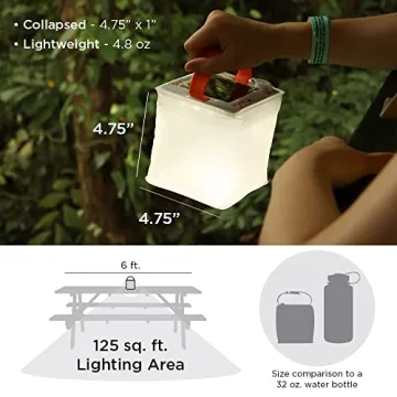 LuminAID Solar Lantern - Perfect for Camping and Emergencies