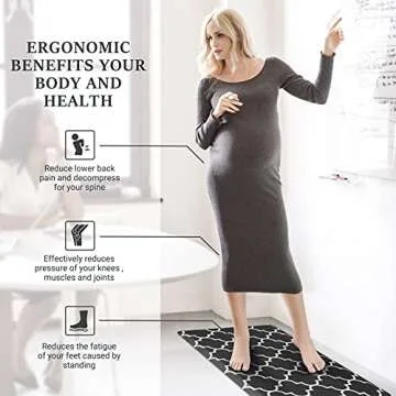 Ultimate Comfort WISELIFE Anti-Fatigue Kitchen Mat