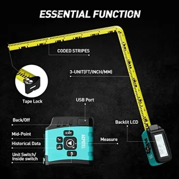 Advanced 2-in-1 Digital Tape Measure with LCD Display