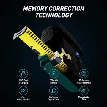 Advanced 2-in-1 Digital Tape Measure with LCD Display