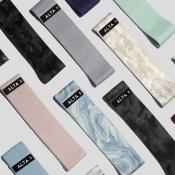 ALTA Booty Bands - Premium Non-Slip Resistance Bands for Women