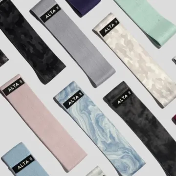 ALTA Booty Bands - Premium Non-Slip Resistance Bands for Women