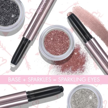 Girlactik Creamy Eyeshadow Stick- Long Lasting and Water-Resistant, Shimmering and Matte Colors Eye Shadow Stick Makeup, Built-in sharpener - 2 g / .07 oz (Golda)