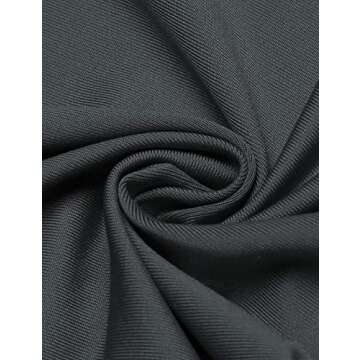 Ekouaer Active Skort for Women Athletic Skirts Sport Fitness Clothes Dark Grey L