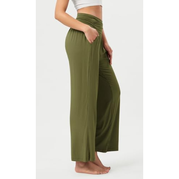 ODODOS Women's Palazzo Lounge Pants Light Weight Comfy