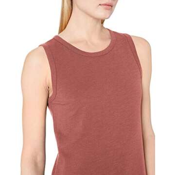 Amazon Essentials Women's Lived-in Cotton Sleeveless Maxi Dress (Previously Daily Ritual)