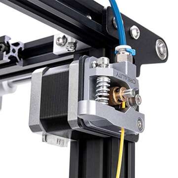Official Creality 3D Extruder Feeder Drive MK-8 Aluminum Upgraded 1.75mm Ender 3 Pro, Ender 5/5 Plus/Pro, CR-10 Series, CR-10S, CR 20/20 Pro