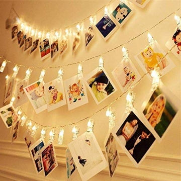 Dopheuor LED Fairy Clip String Lights – Photo Display Magic!