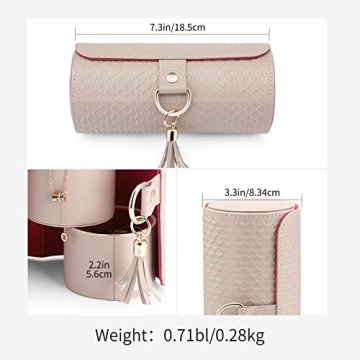 Stylish Vlando Viaggio Jewelry Travel Organizer for Women