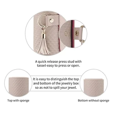 Stylish Vlando Viaggio Jewelry Travel Organizer for Women