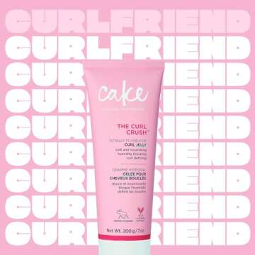 Cake Beauty Curl Jelly for Moisturizing & Defining Curls