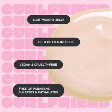 Cake Beauty Curl Jelly for Moisturizing & Defining Curls