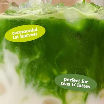 SEN CHA Naturals Organic Matcha Green Tea Powder, Ceremonial Grade, First Harvest Organic Matcha, 1oz Tin (1 Pack)