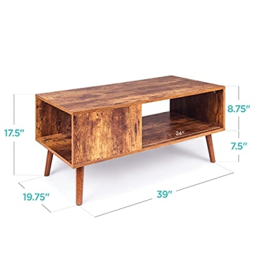Stylish Mid-Century Modern Coffee Table for Living Room