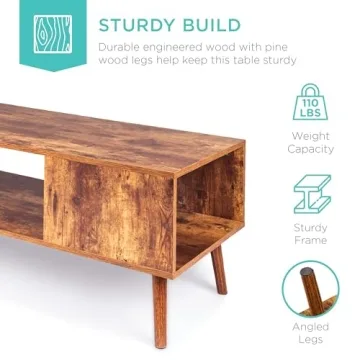 Stylish Mid-Century Modern Coffee Table for Living Room