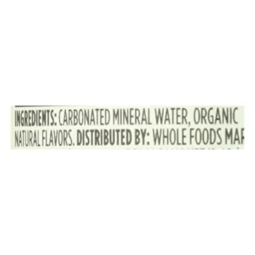 Whole Foods Organic Lime Sparkling Water – 6 Pack