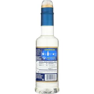 Torani Sugar Free Syrup, Vanilla 12.7 Ounce (Pack of 4)