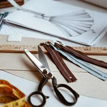 Syhood Nylon Assorted Zipper Tapes & Sliders for Crafts