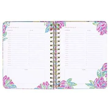Lilly Pulitzer Undated To Do Planner with Daily Schedules