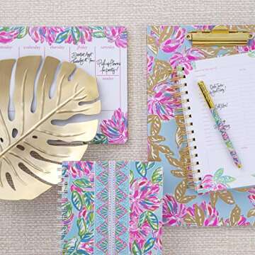 Lilly Pulitzer Undated To Do Planner with Daily Schedules
