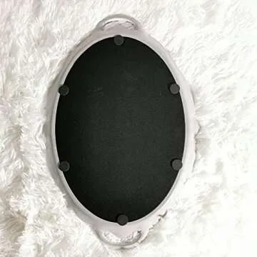 Yamfurga Decorative Mirror Tray - Elegant Makeup Organizer