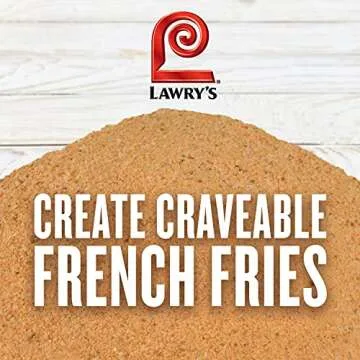 Lawry's Original French Fry Seasoning, 16 oz - One 16 Ounce Container of French Fry Seasoning Powder with Premium Blend of Spices, Best on Fries, Potatoes, Vegetables and More