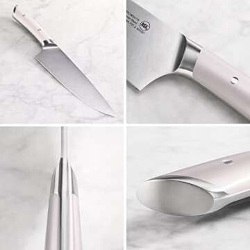 Cangshan HELENA Series German Steel Forged Knife Block Set (12-Piece, White), Oprah's Favorite Things 2023