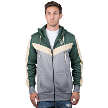 Ultra Game NBA Men's Fleece Hoodie - Officially Licensed, Team Colors