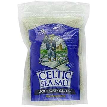 Light Grey Celtic Coarse Sea Salt for Healthier Cooking