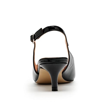 GENSHUO Elegant Women's Low Kitten Heels for Any Occasion