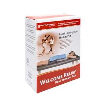 Thermophore Battle Creek Welcome Relief Moist or Dry Heating Pad, 21" X 24", Washable, Fast-Heating
