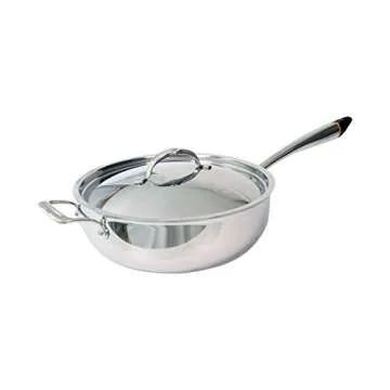 Hestan - SmartChef Cookware Sets - Stainless Steel Sauce Pans with Portable Electric Induction Burner