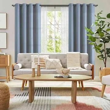 Stylish Double Drapery Curtain Rods, Adjustable and Durable