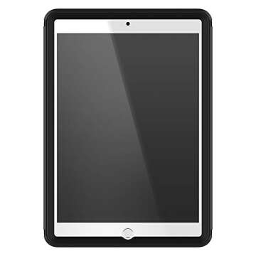 OtterBox Defender Series Case for iPad 7th, 8th & 9th Gen (10.2" Display - 2019, 2020 & 2021 Version) - Non-Retail/Ships in Polybag - Black, Rugged, Durable, Multi-Layer Protection