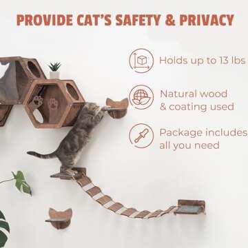 Stylish Wall Cat Shelves for Feline Friends and Home Decor