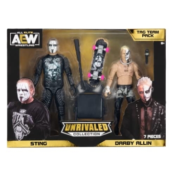 All Elite Wrestling Sting & Darby Action Figures Pack - Exclusive