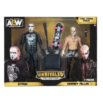 All Elite Wrestling Sting & Darby Action Figures Pack - Exclusive