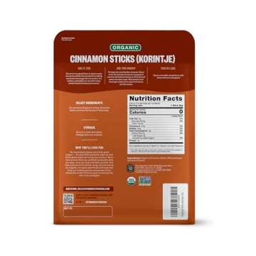 FGO Organic Cinnamon Sticks from Indonesia - 16 oz Pack