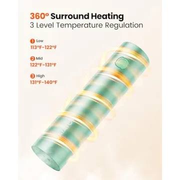 Gaiatop Rechargeable Hand Warmer - Stylish and Portable Heater