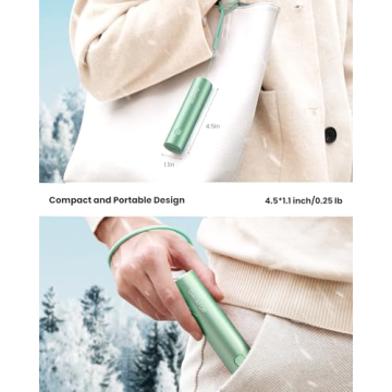 Gaiatop Rechargeable Hand Warmer - Stylish and Portable Heater