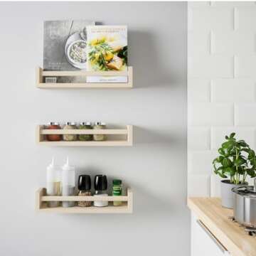 IKEA 400.701.85 Bekvam Spice Rack, Birch, Set of 4