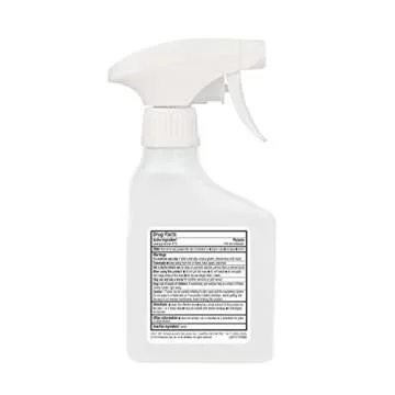 Amazon Brand - Solimo 91% Isopropyl Alcohol First Aid Antiseptic Spray Bottle, 10 Fluid Ounce (Pack of 6)