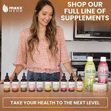 Maxx Herb Astragalus Root Extract - Max Strength Liquid Tincture Absorbs Better Than Capsules or Powder, for Immune Support and Mental Clarity - 4 Oz Bottle (60 Servings)