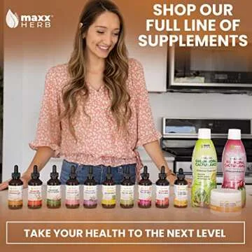 Maxx Herb Astragalus Root Extract - Max Strength Liquid Tincture Absorbs Better Than Capsules or Powder, for Immune Support and Mental Clarity - 4 Oz Bottle (60 Servings)