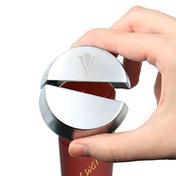 Two Prong Cork Puller & Foil Cutter - DeVine Ah So Set