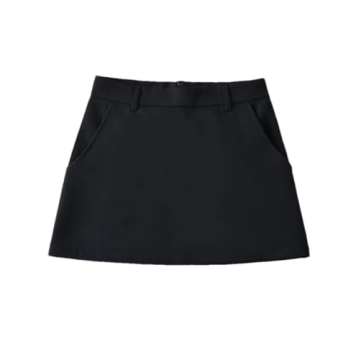 Stylish Women Summer Mini Skirt with Pockets - Chic & Versatile