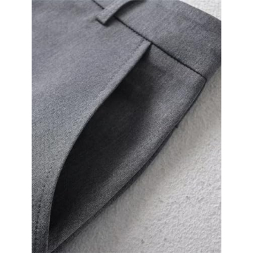 Chic Women Summer Mini Skirt with Side Pockets