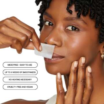 No Mo-Stache Portable Lip Wax Kit 24 ct (3 Pack Bundle)…