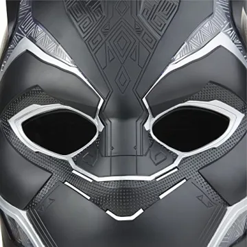 Marvel Legends Black Panther Helmet with Light FX for Cosplay and Collectibles